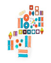 New Boy Magnetic Light-Up Mega Set (110pcs)